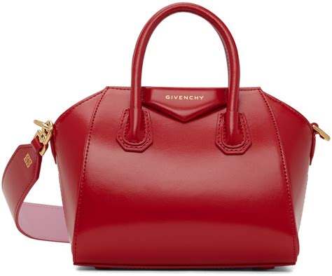 givenchy antigona poppy red|Givenchy paris.